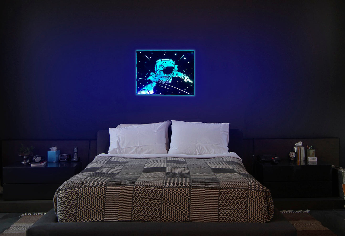 Astronaut in Space Wall Art