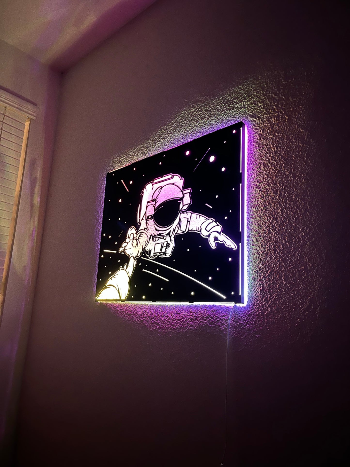 Astronaut in Space Wall Art